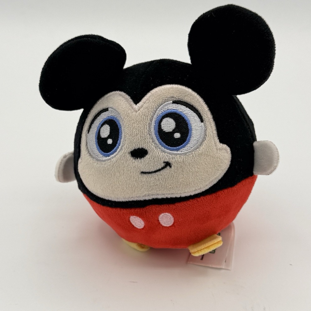 Squeezamals Disney Mickey Mouse Plush Ball 5" Round Stuffed Toy